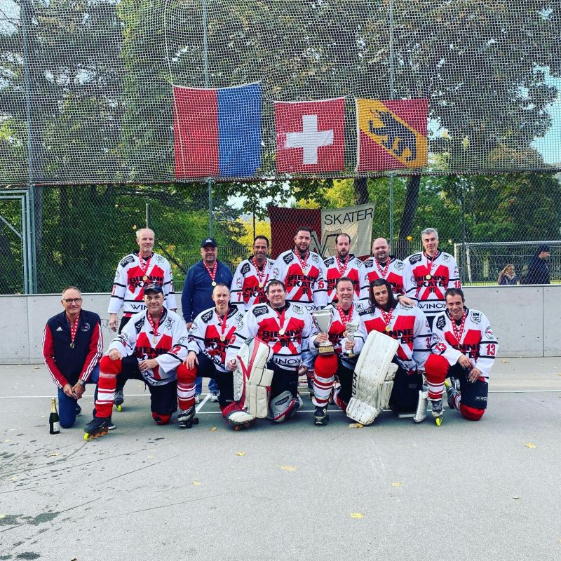 Les vétérans Champions Suisse 2022 !